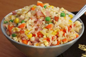 Arroz con cosas