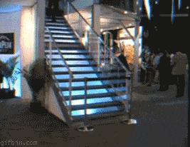 Caída por las escaleras