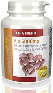 Suplemento de ajo extra fuerte