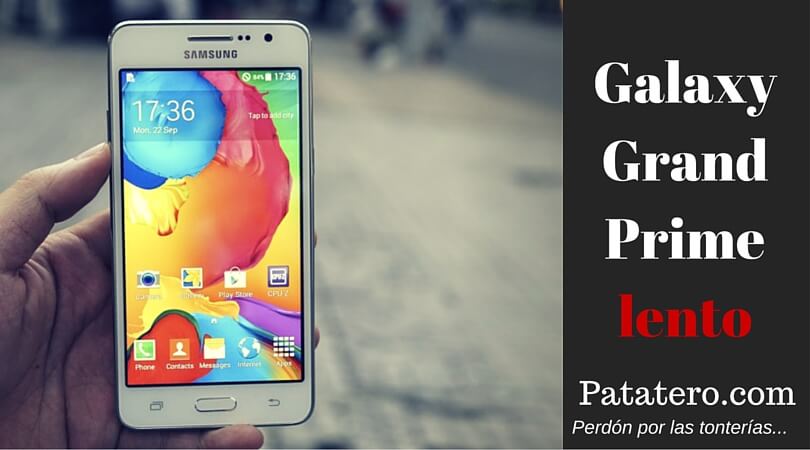 Corregir Samsung Galaxy Grand Prime lento después de actualizar