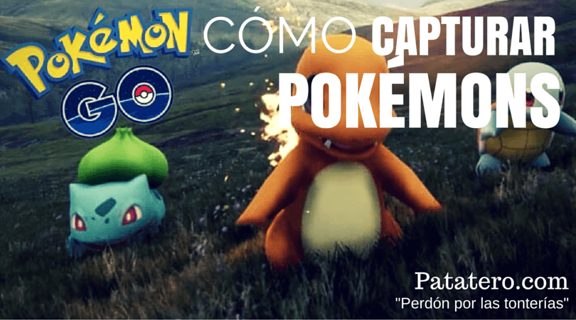 Cómo atrapar pokemons en Pokemon Go